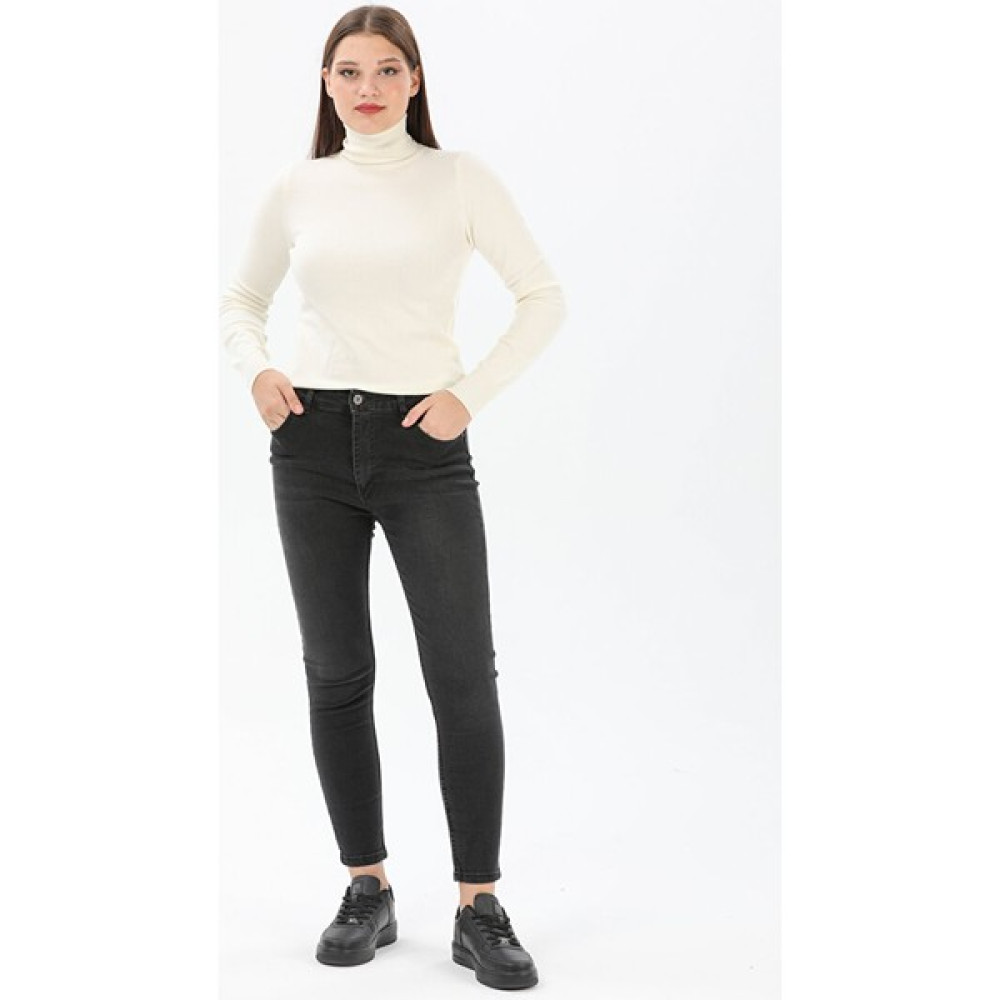 First Company Denim Kadın Kot Pantolon 2324BS209001 Kadın Pantolon Fiyatı