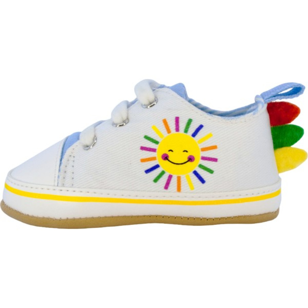 First Step Güneş Baskılı Lastikli Mavi Erkek Bebek Patik Ilk Adım AYAKKABISI-G-2363 Bebek Ayakkabısı Fiyatı