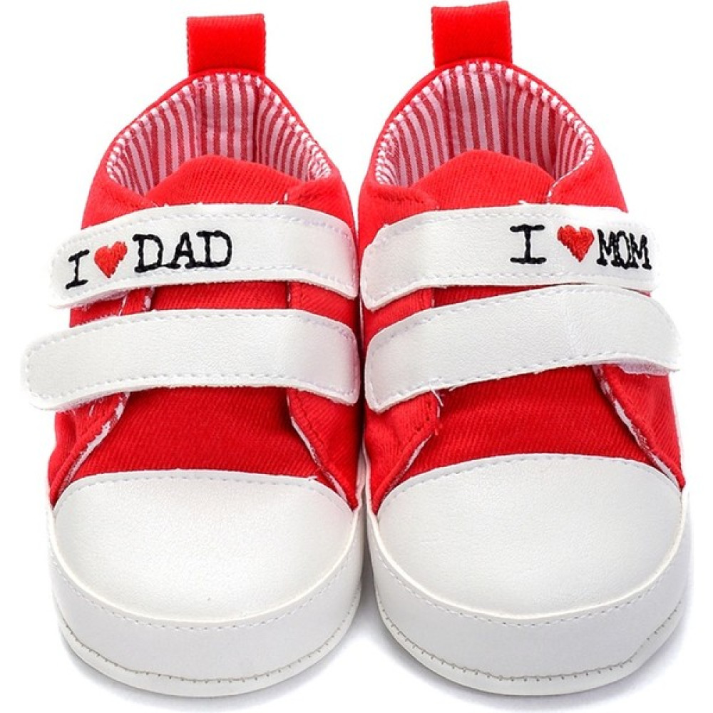 First Step I Love Mom And Dad Patik Kırmızı G-2287 Bebek Ayakkabısı Fiyatı