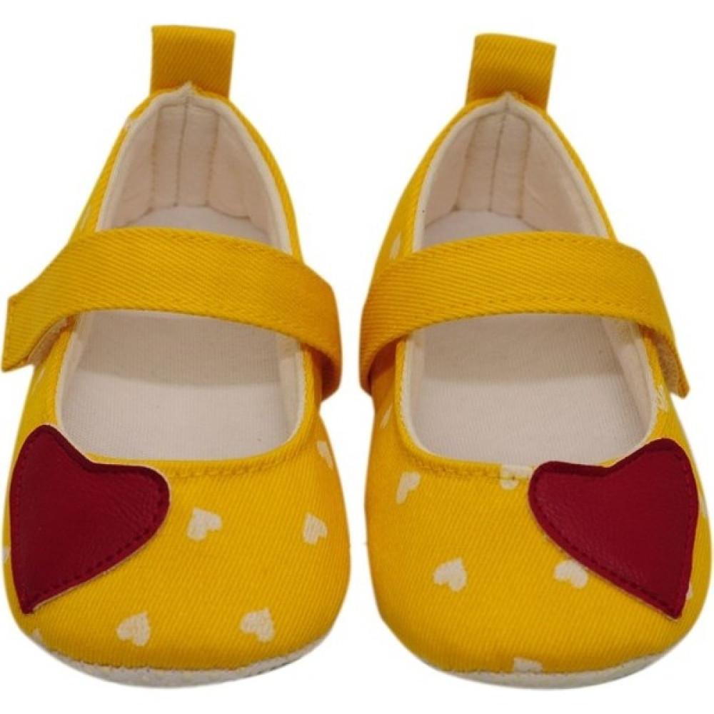 First Step Kırmızı Kalpli Babet Bebek Ayakkabısı Fiyatı