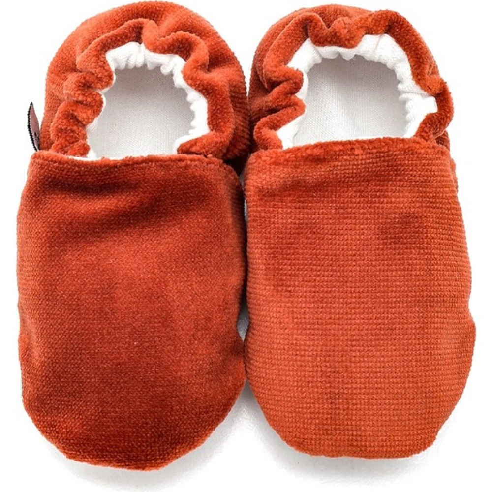First Step Pamuk Astarlı Kaydırmaz Taban PATIK-KARAMEL-F-847 Bebek Ayakkabısı Fiyatı