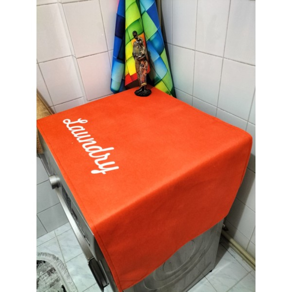 FİRUZ Çamaşır Makinası Örtüsü Laundry Turuncu Ev & Dekorasyon Aksesuarları Fiyatı