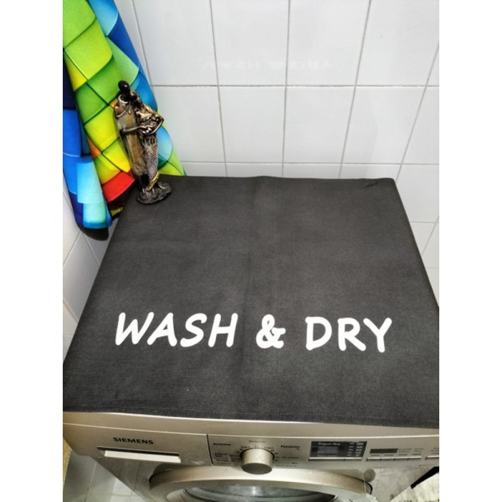 Firuz Ev Tekstil Çamaşır Makinası Örtüsü Wash&dry Siyah Ev & Dekorasyon Aksesuarları Fiyatı