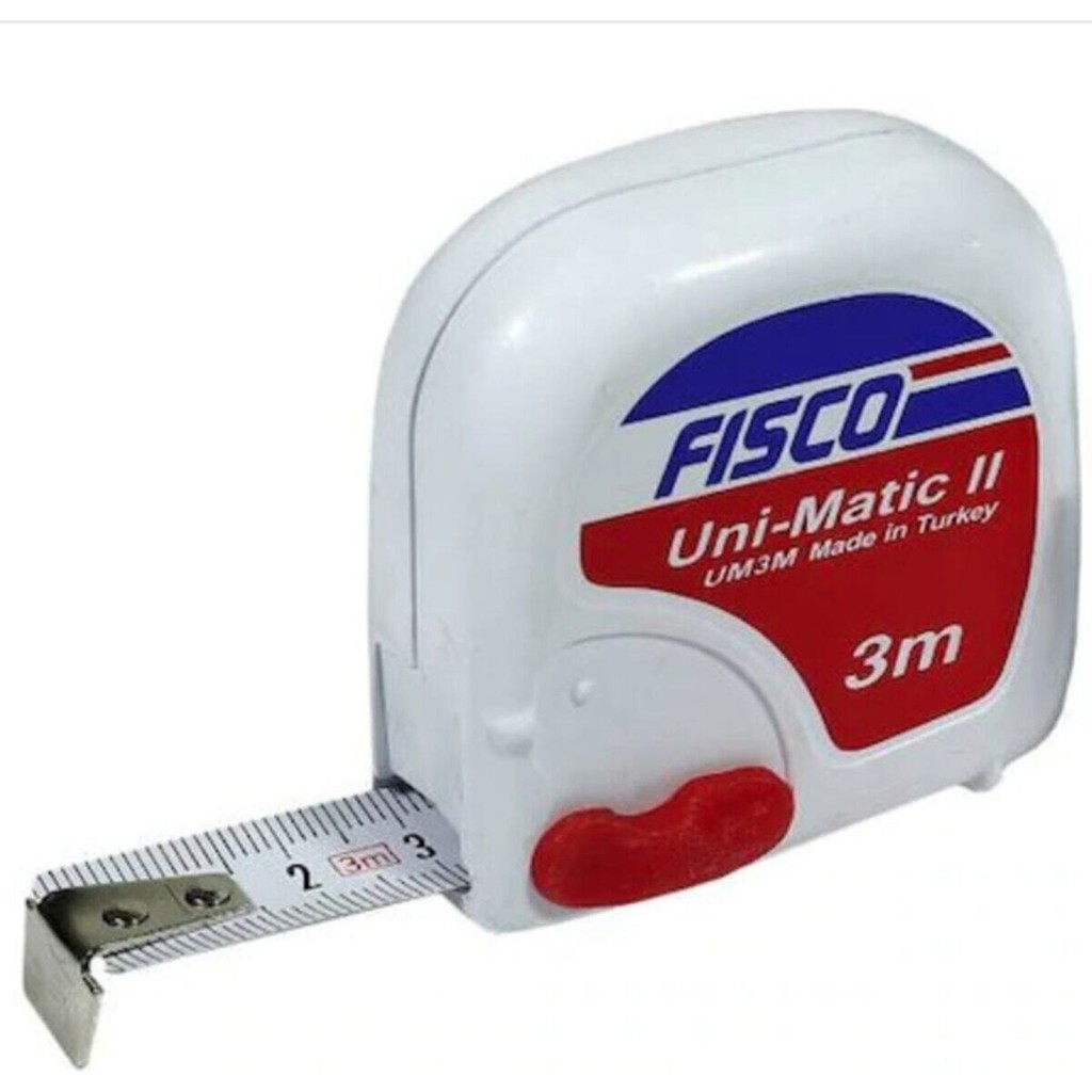 Fisco Metre 3 mt - Beyaz Diğer Fiyatı
