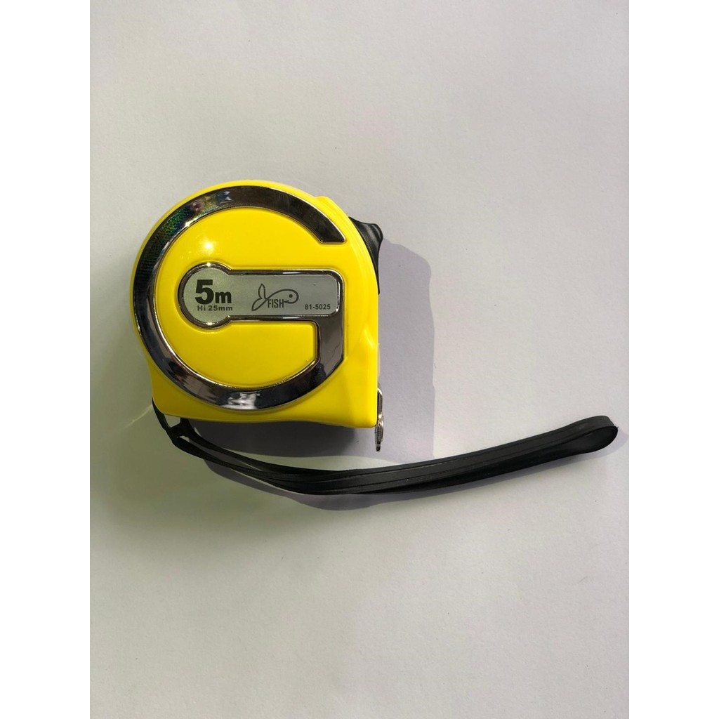 FİSH ÇELİK ŞERİT METRE 5M X 25MM MIKNATISLI - Yok Diğer Fiyatı