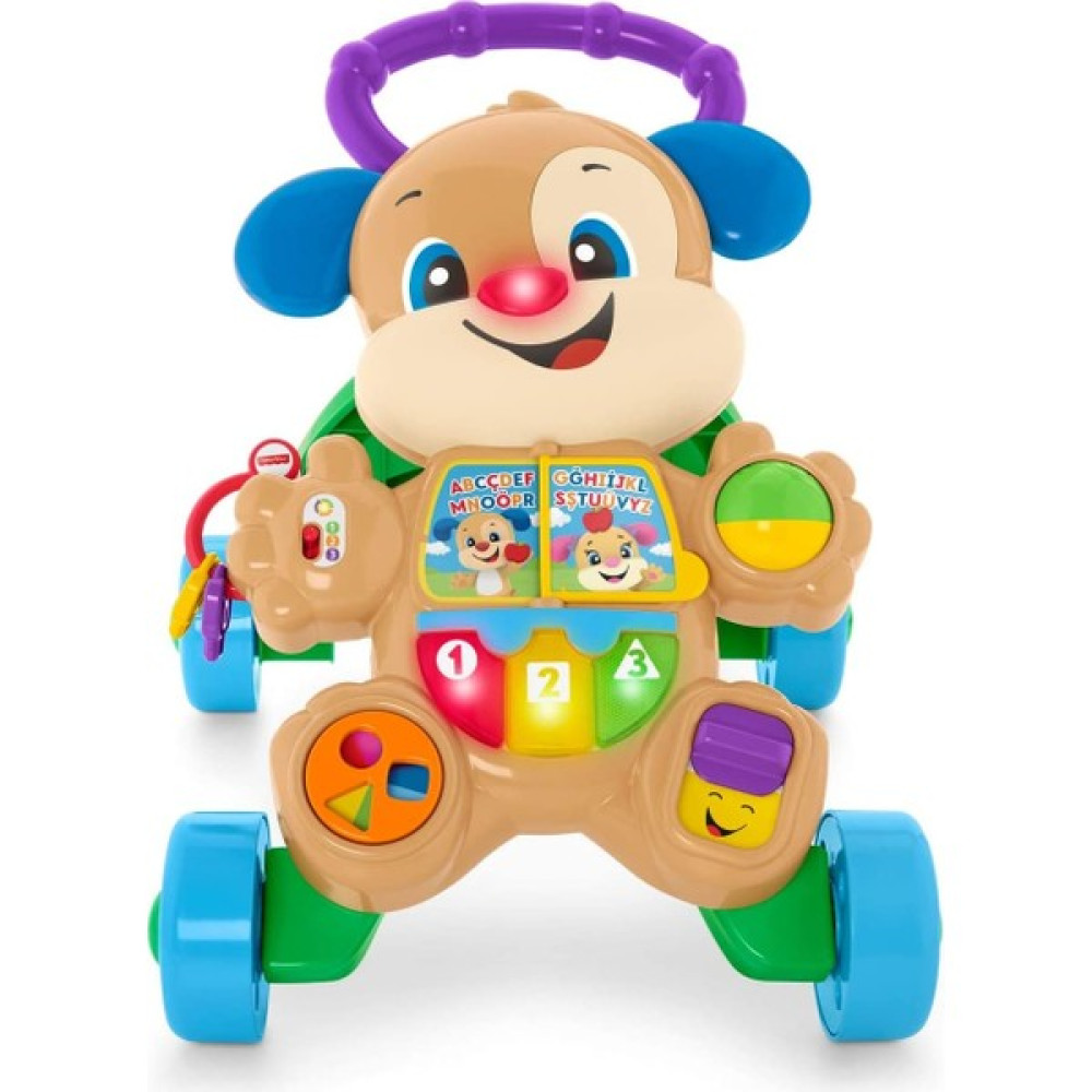Fisher-Price Eğlen & Öğren Yaşa Göre Gelişim, Eğitici Köpekçik Yürüteç (Türkçe),Aynı Zamanda Renkleri, Şekilleri, Sayıları ve Daha Fazlasını Sunar FTG10 Evcil Hayvan Ürünleri Fiyatı
