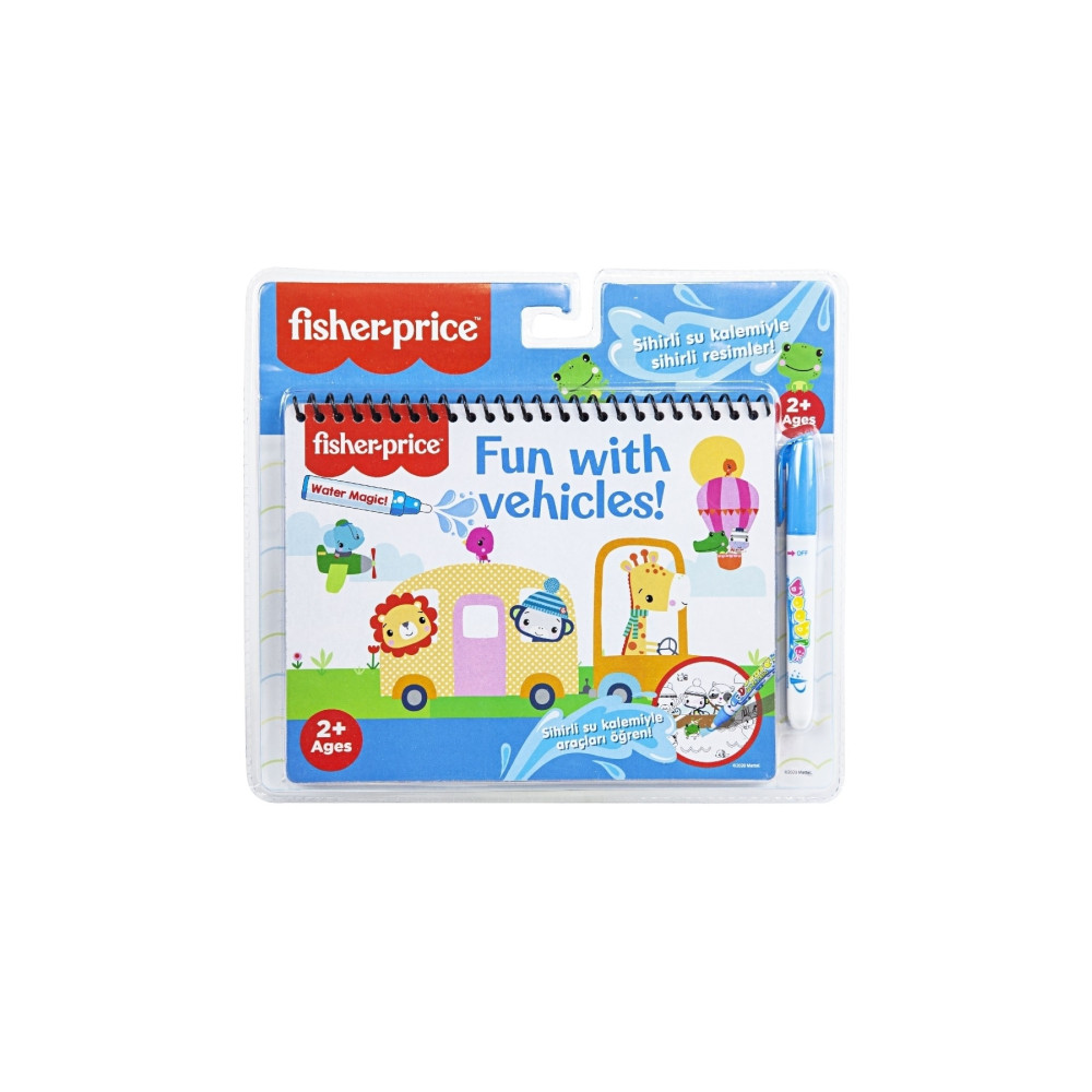FISHER PRICE Fisher Price Sihirli Boyama Kitabı Water Painting Özel Sulu Kalem Araçlar Aktivite & Eğitici Kitaplar Fiyatı