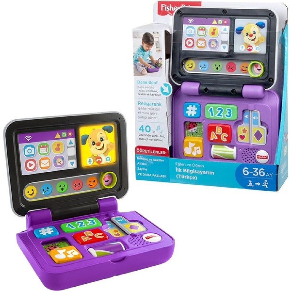 Fisher-Price FXK41 Fisher-Price® Ilk Bilgisayarım / Türkçe / Eğlen ve Öğren Oyuncak Araç Fiyatı
