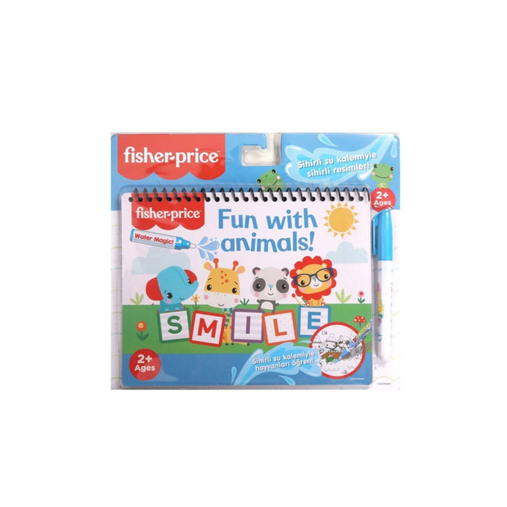 FISHER PRICE Sihirli Boyama Kitabı Hayvanlar(water Magic Animals) Eğitici Oyuncak Fiyatı