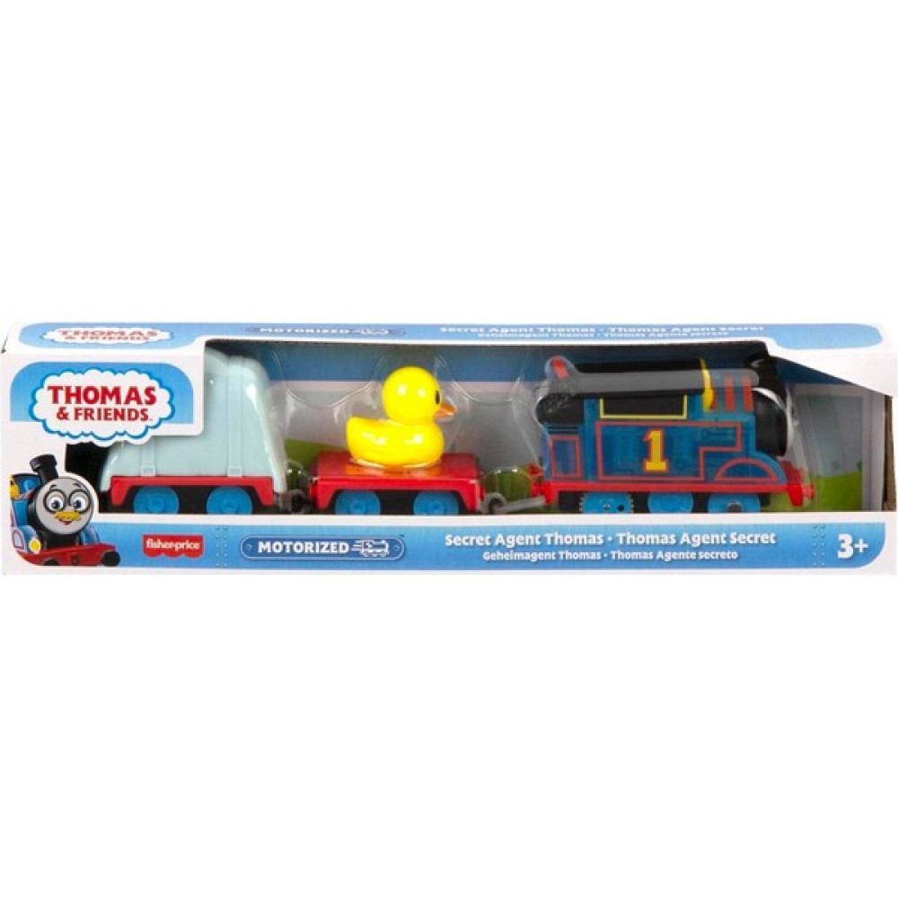 Fisher Price Thomas ve Arkadaşları Büyük Tekli Tren HFX97 HMK03 Secret Agent Thomas - Renkli Oyuncak Araç Fiyatı