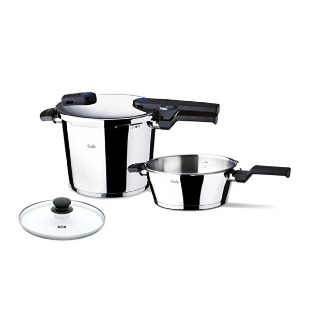 Fissler Vitaquick 6 L + 3.5 L Düdüklü Tencere Seti Düdüklü Tencereler Fiyatı