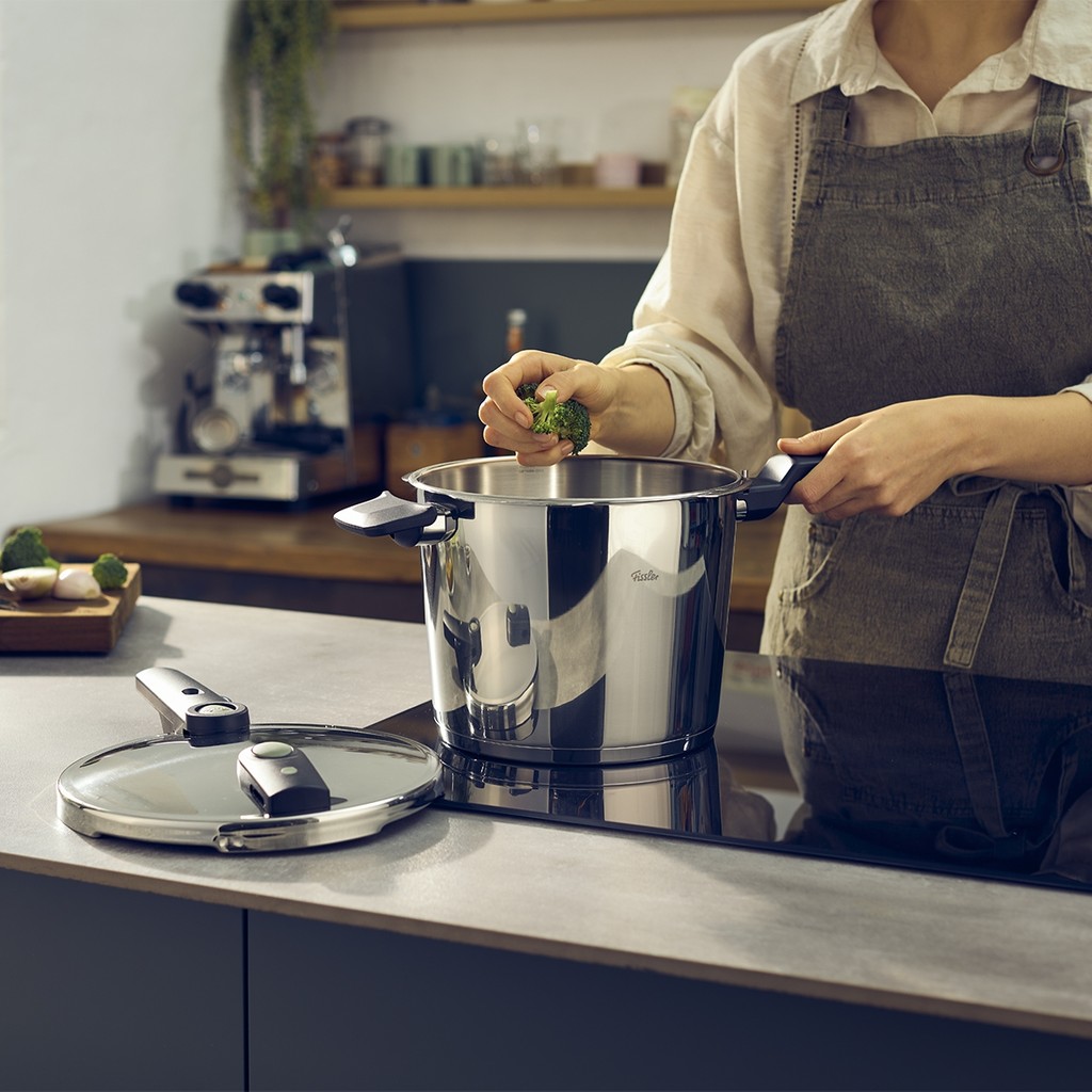 Fissler Vitaquick Elemental Düdüklü Tencere 6 Litre - Gri - 6 L Tencere / Tava Setleri Fiyatı