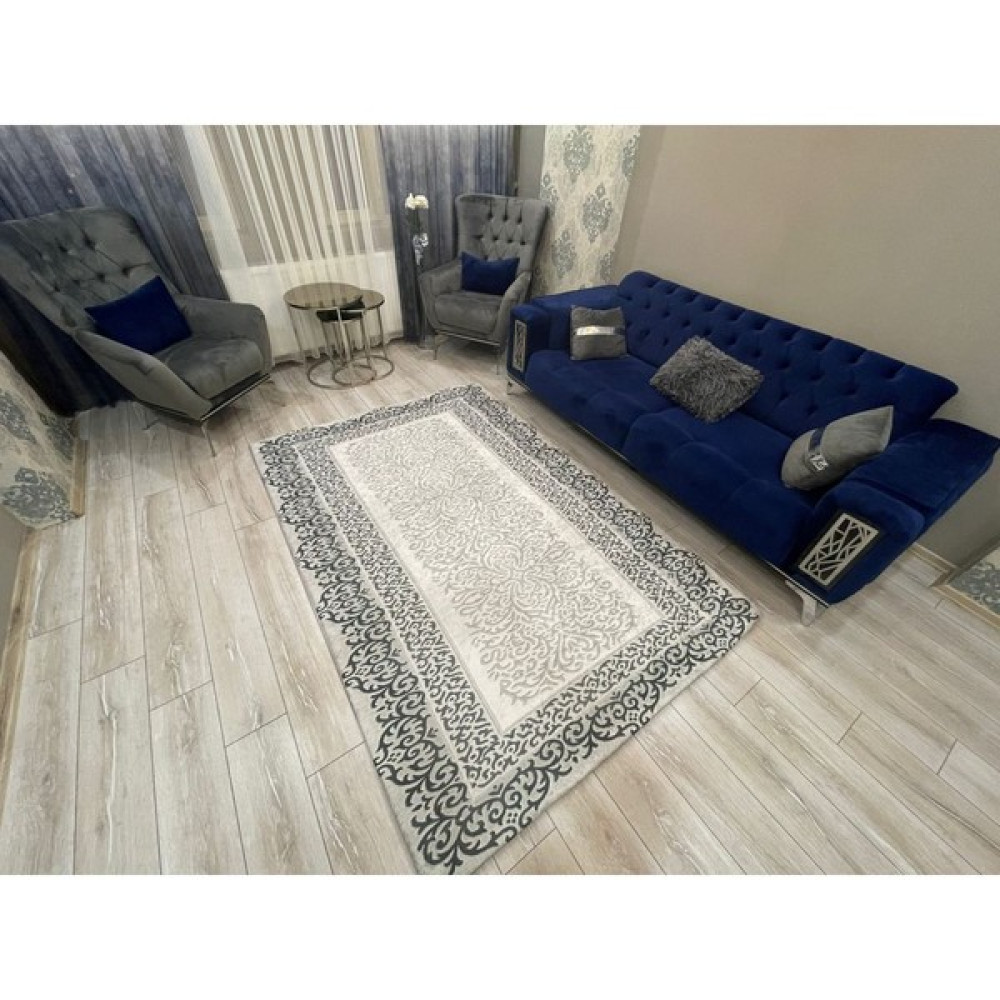 Fistanbul Halı Fistanbul Lastikli Dekoratif Halı Örtüsü - 160 x 230 cm - Krem Salon & Oturma Odası Tekstili Fiyatı