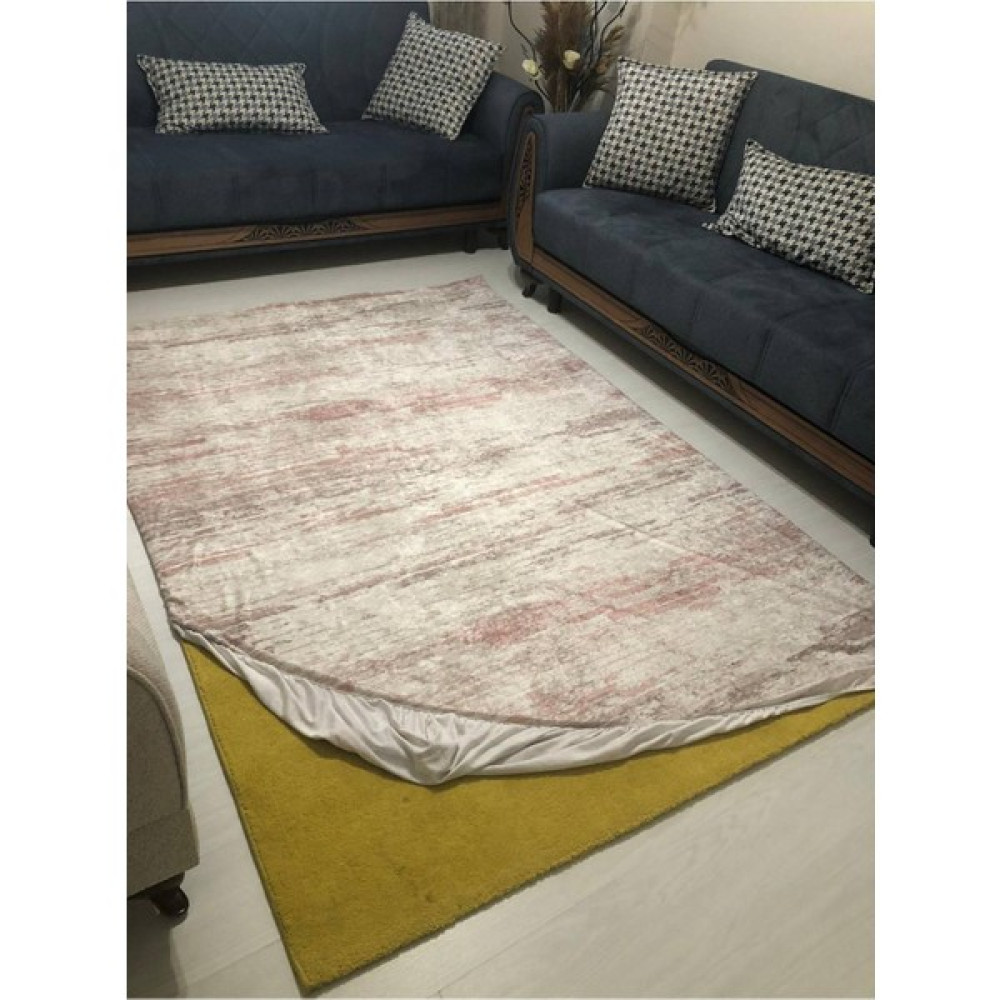 Fistanbul Halı Fistanbul Lastikli Halı Örtüsü - 160 x 230 cm - Bej Salon & Oturma Odası Tekstili Fiyatı