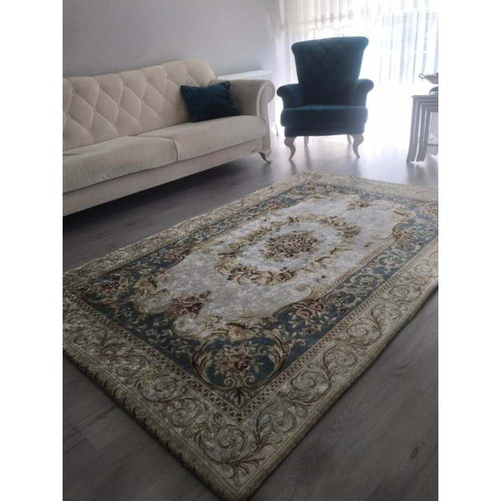 Fistanbul Halı Fistanbul Modern Desen Lastikli Halı Örtüsü - 160 x 235 cm - Bej Salon & Oturma Odası Tekstili Fiyatı