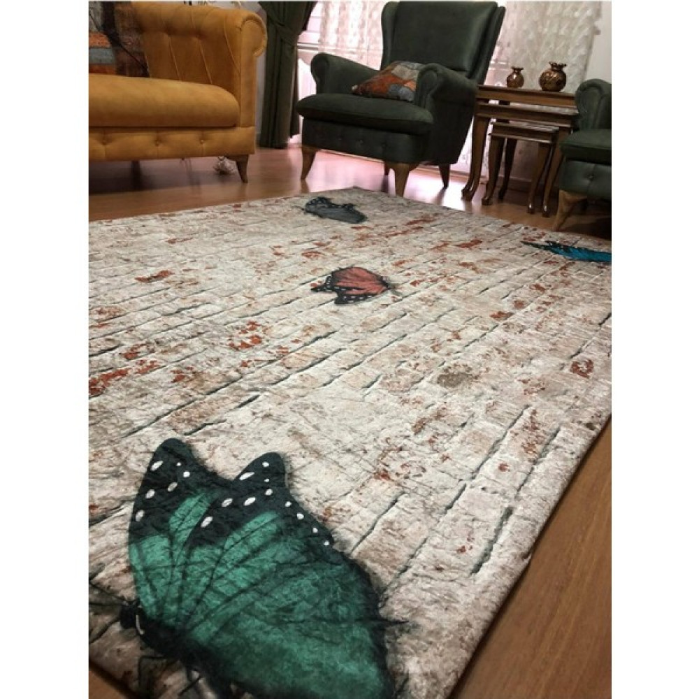 Fistanbul Halı Fistanbul Yeni Sezon Halı Örtüsü - 150 x 235 cm - Renkli Salon & Oturma Odası Tekstili Fiyatı