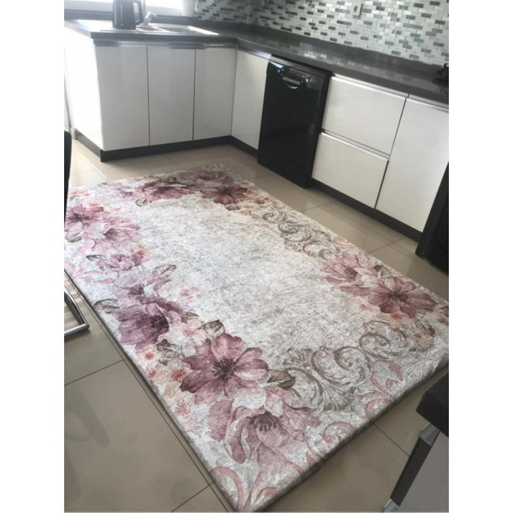 Fistanbul Halı Fistanbul Yeni Sezon Halı Örtüsü - 160 x 235 cm - Gül Kurusu Salon & Oturma Odası Tekstili Fiyatı