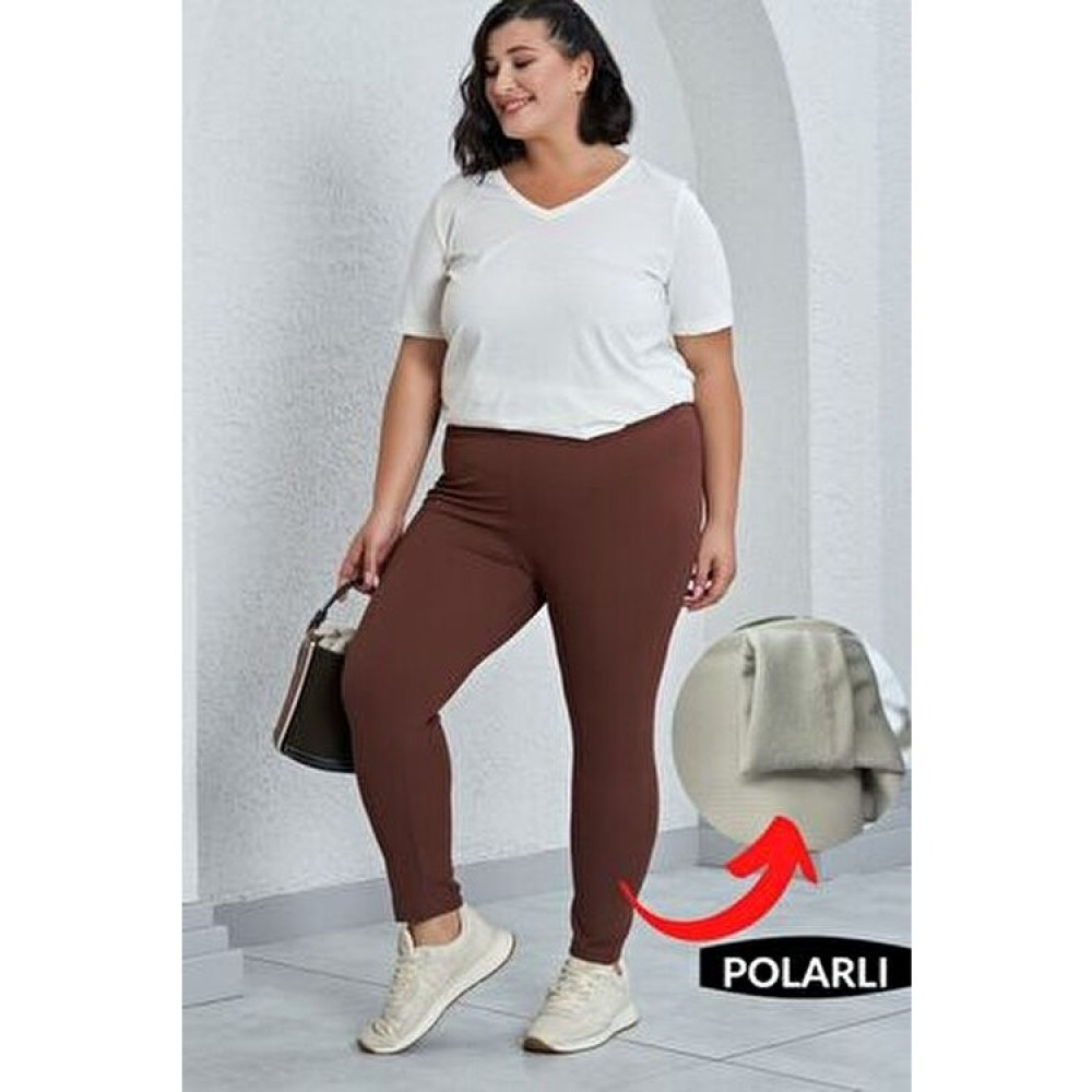 Fit & Fit Tayt Fit & Fit Kadın Yüksek Bel Toparlayıcı Polarlı Kışlık Geniş Kemer Tayt Uzun Boy Tayt Fiyatı