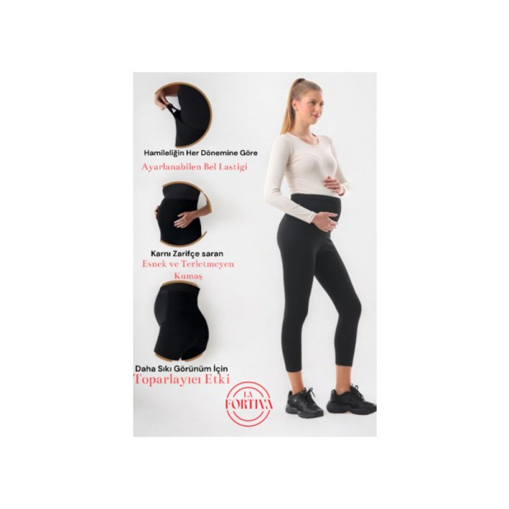 Fit & Fit Tayt Kadınlar İçin Ekstra Yüksek Bel Siyah Çelik Tayt Geniş Kemer ve Yıkamalı Özellikler Sunuyor Tayt Fiyatı
