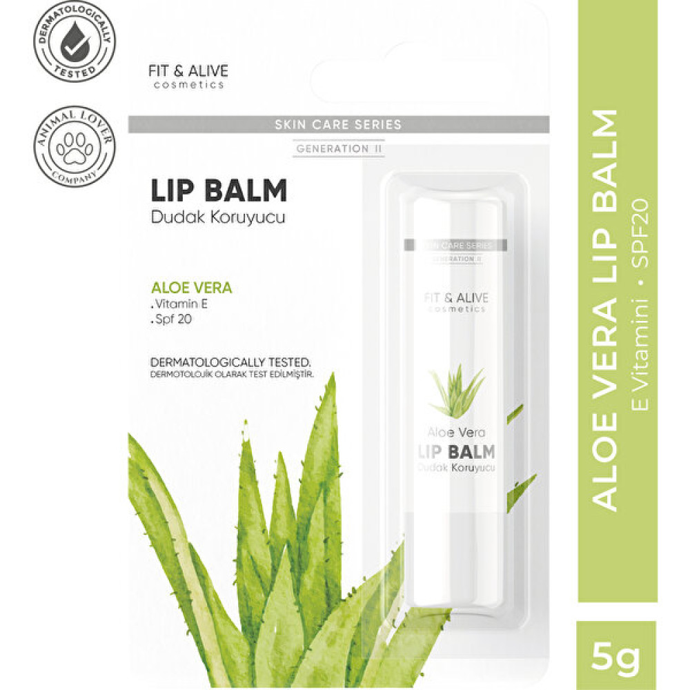 Fitalive Aloe Vera Lip Balm Dudak Bakımı / Koruyucu Fiyatı