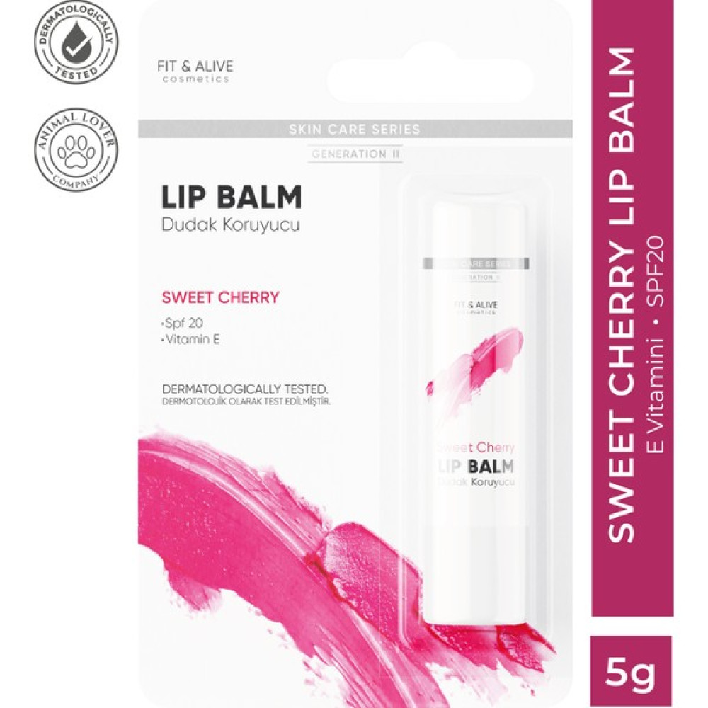 Fitalive Lip Balm Sweet Cherry Dudak Bakımı / Koruyucu Fiyatı