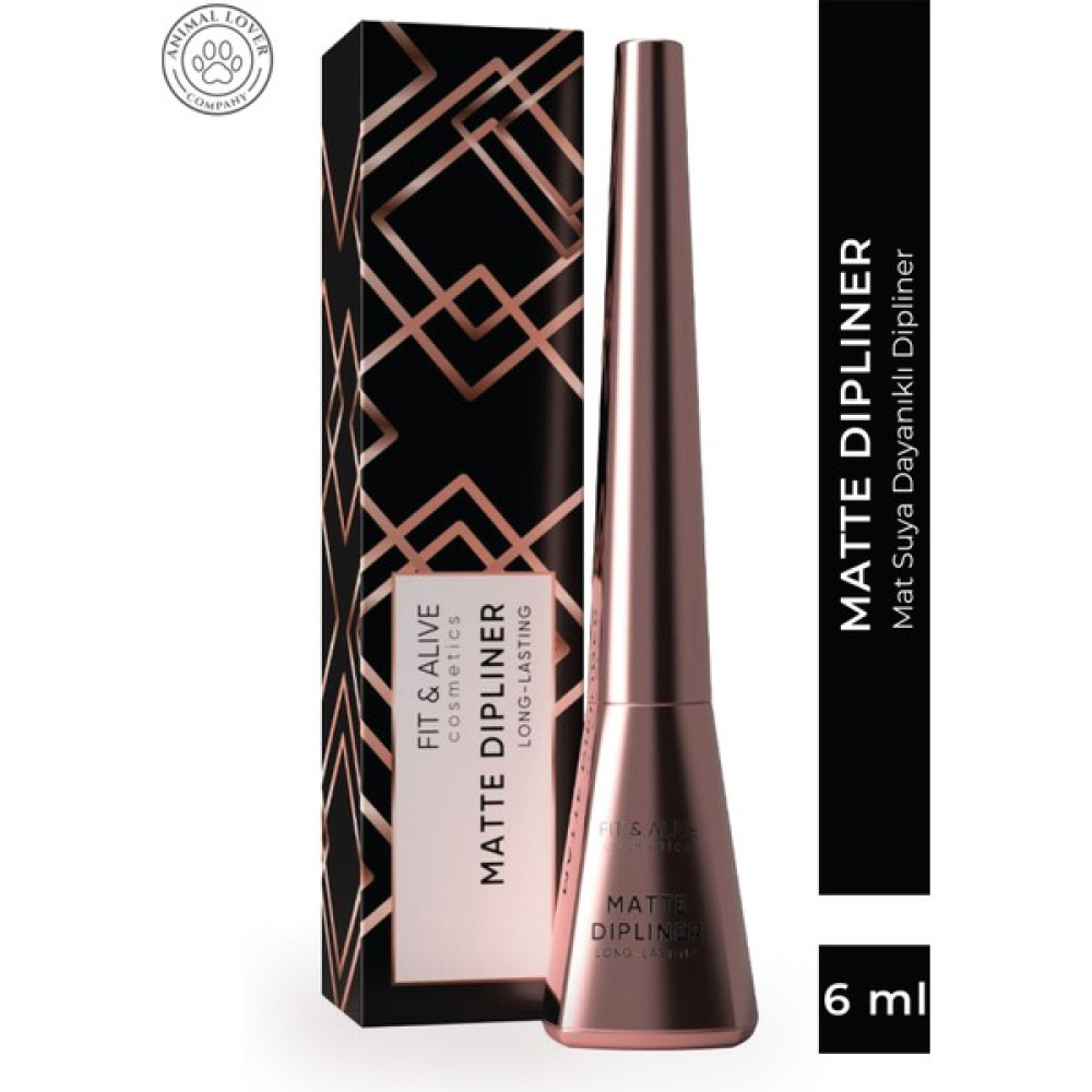Fitalive Suya Dayanıklı Dipliner Mat Siyah Eyeliner Fiyatı