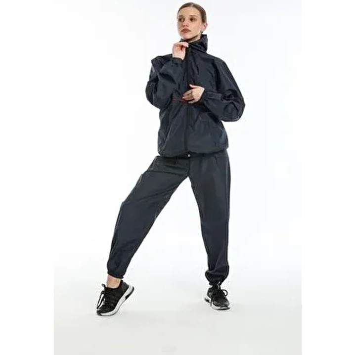 Fitblue Unisex Termal Sauna Eşofman Takımı Kapüşonlu Uzun Kol Tüm Bedenler İçin Dokuma Kumaş Diğer Fiyatı