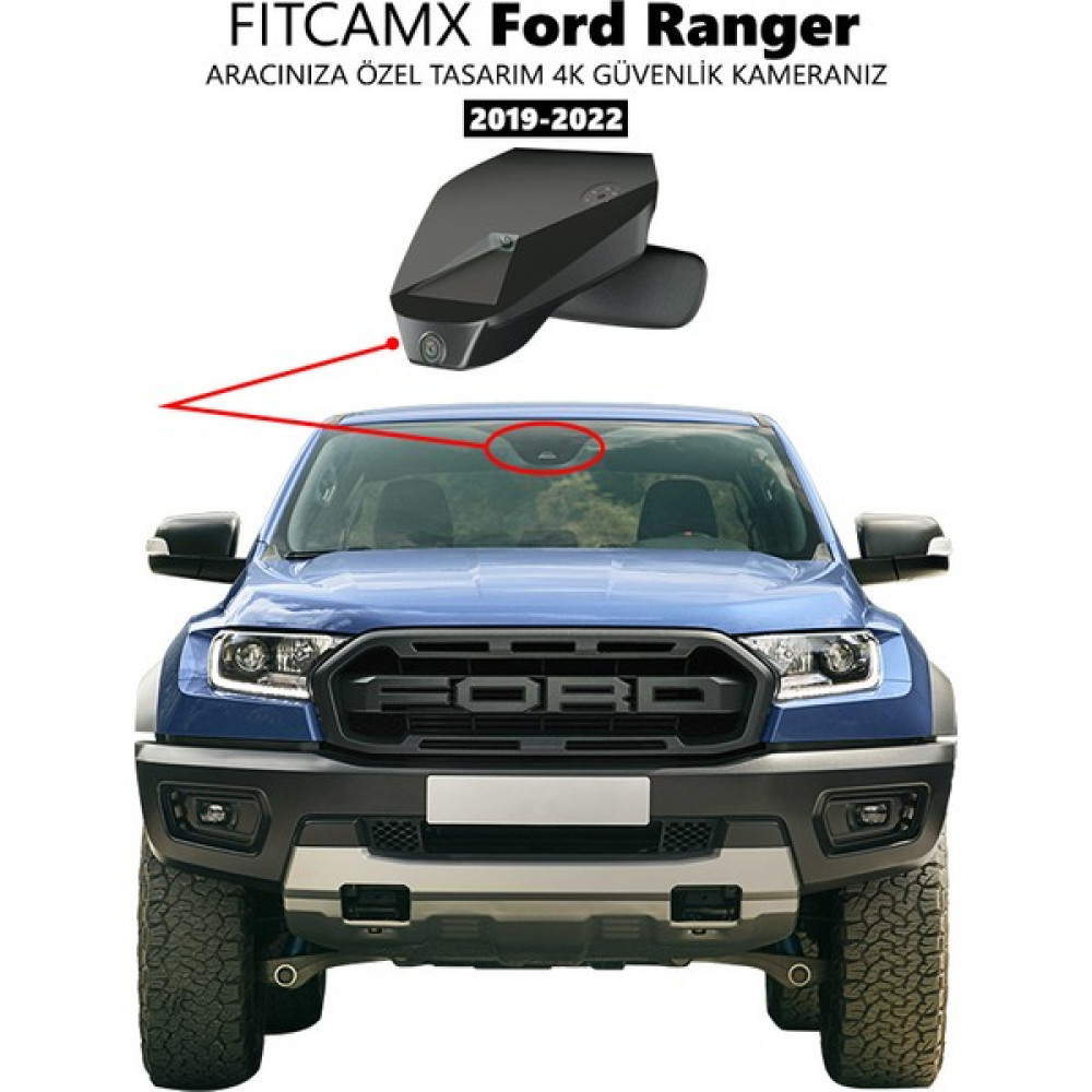 Fitcamx Ford Ranger Modele Özel 4K Araç Kamerası (2019-2022) Oto Görüntü Sistemleri Fiyatı