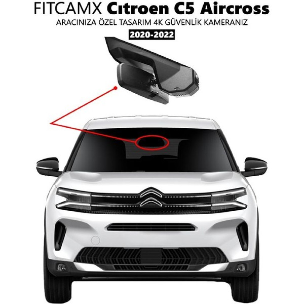 Fitcamx Peugeot 3008,5008,CITROEN C5 Aircross,ds7 4K Araç Kamerası (2020-2022) Oto Görüntü Sistemleri Fiyatı