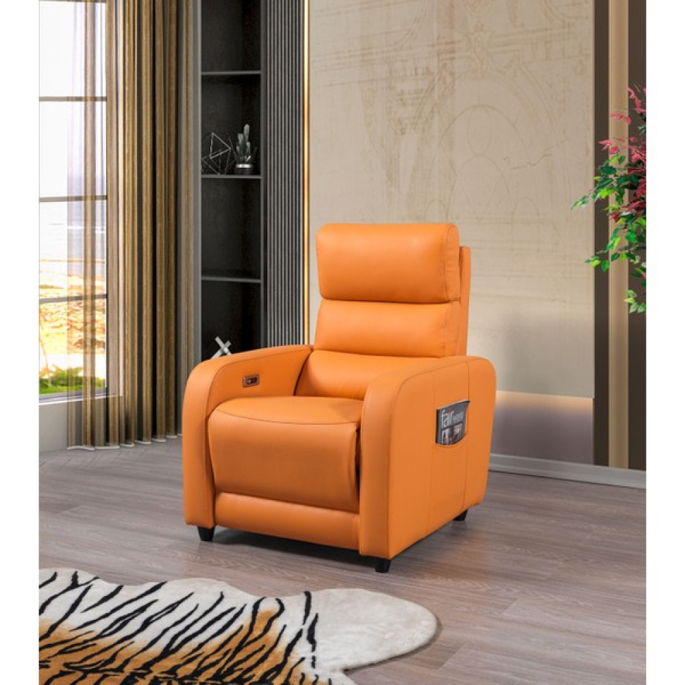 Fitcare Chair Golden Masajlı Sinema ve TV Koltuğu - Turuncu Tekli Koltuk & Berjer Fiyatı
