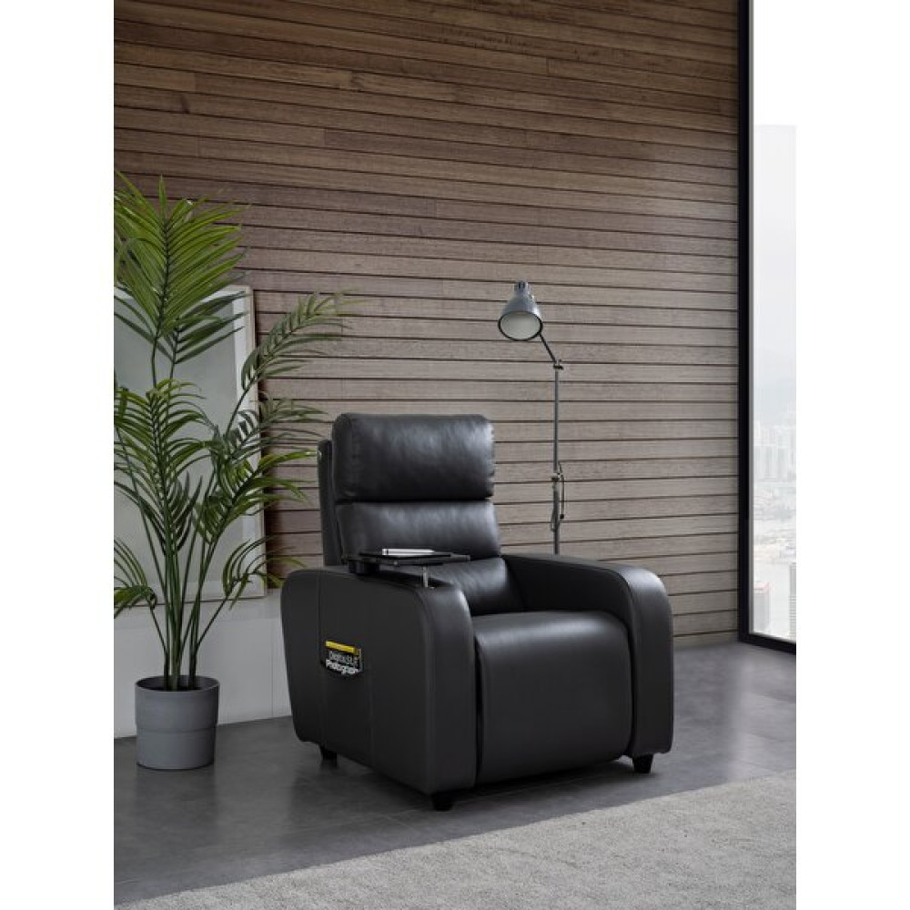 Fitcare Chair Golden Tablalı Sinema ve Baba Koltuğu - Siyah - Füme Tekli Koltuk & Berjer Fiyatı