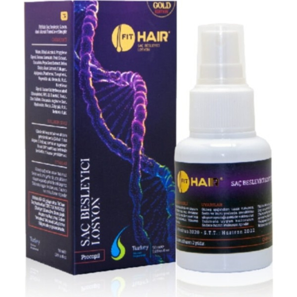 Fitcare Fitcareforte Fitcare Fithair Gold Saç Losyonu Bakım Kürü ( Yeni Ürün ) - 1 Saç Bakım Maskeleri & Serumlar & Spreyler Fiyatı