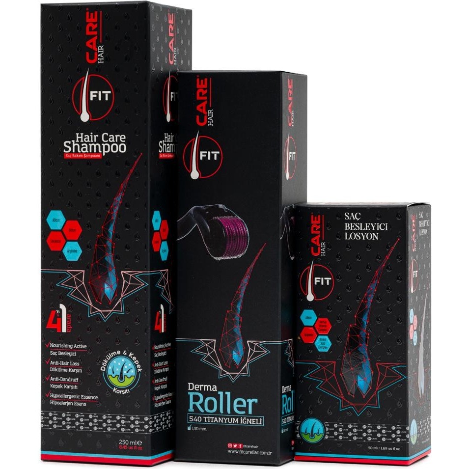 Fitcare Losyon Şampuan Dermaroller Set - 1 Diğer Fiyatı