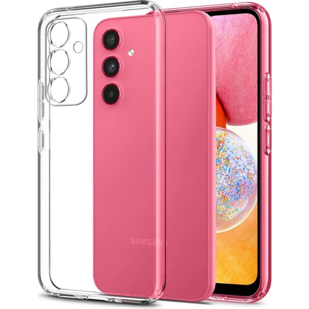 Fitcase A14 Kılıf Kamera Korumalı Silikon Şeffaf Kapak - Galaxy A14 4G Cep Telefonu Kılıfı Fiyatı