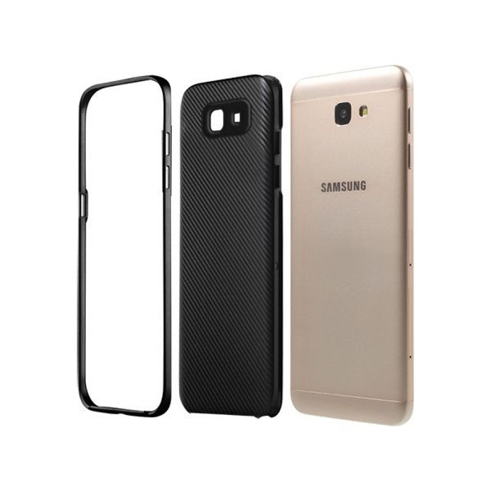 Fitcase Galaxy J5 Prime (G570) 2in1 Carbon Desen Arka Kapak Siyah Cep Telefonu Kılıfı Fiyatı