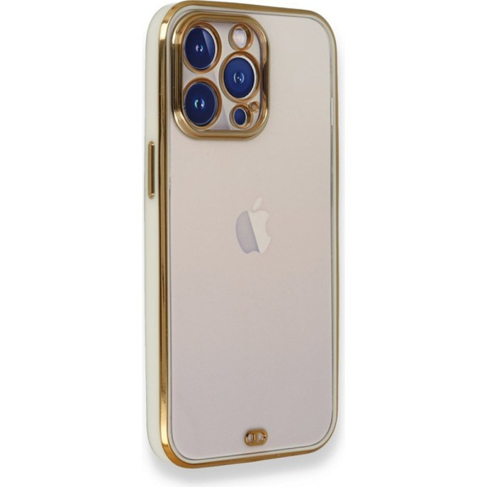 Fitcase iPhone 13 Pro Kılıf Liva Silikon Kapak - Beyaz Cep Telefonu Kılıfı Fiyatı