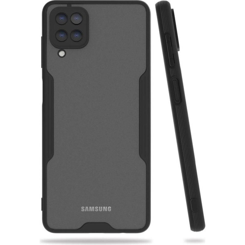 FitCase Samsung Galaxy A22 Kılıf Platin Matte Silikon Arka Kapak - Siyah Cep Telefonu Kılıfı Fiyatı