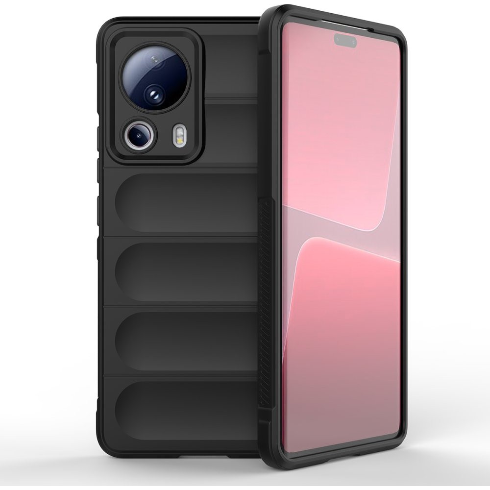 FitCase Xiaomi 13 Lite Kılıf Optimum Lens Çerçeveli Silikon Kapak - Siyah Cep Telefonu Kılıfı Fiyatı