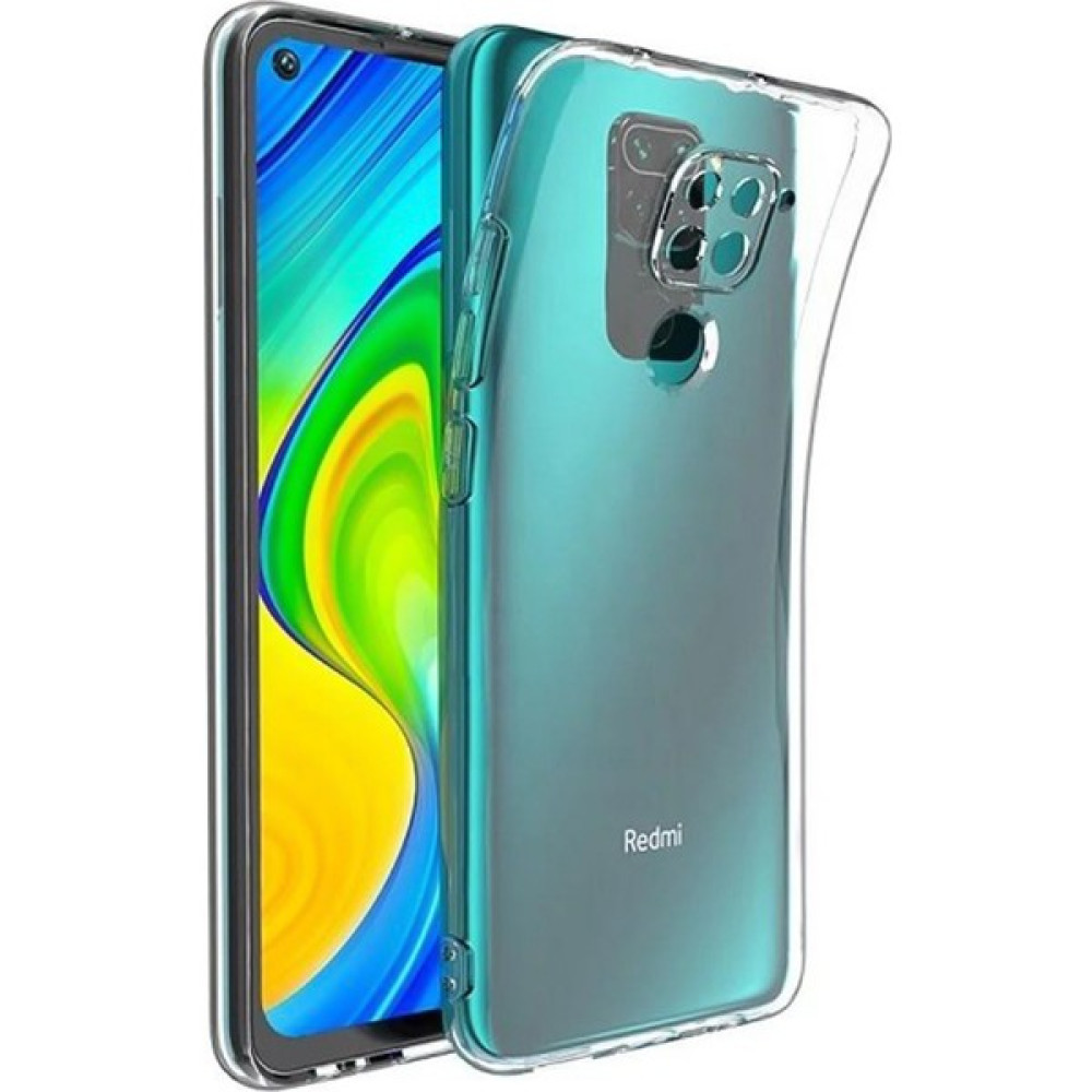 Fitcase Xiaomi Redmi Note 9 Kılıf Kamera Korumalı Silikon Şeffaf Arka Kapak Cep Telefonu Kılıfı Fiyatı