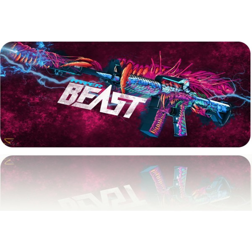 Fitgame 70X30 Xl Hyperbeast 3mm Kauçuk Kaymaz Taban Oyuncu Gaming Mouse Pad - Renkli Mouse Pad Fiyatı