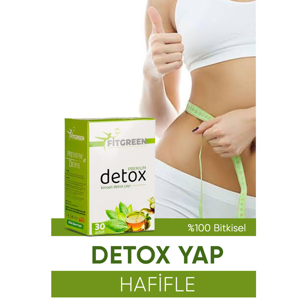 FİTGREEN 1 Kutu Detox Çayı Kinoalı Çay Fiyatı