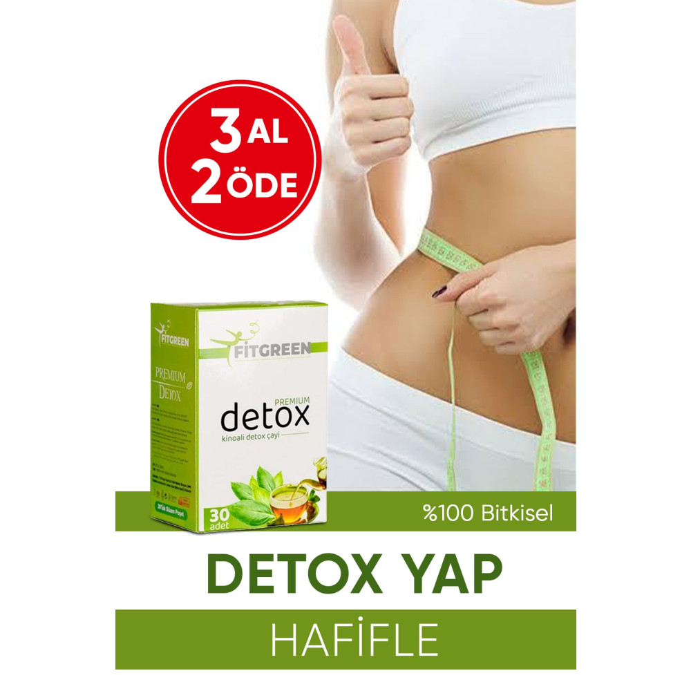 FİTGREEN Detox Çayı 1 Kutu -.& Kilo Vermeye Yardımcı Çay Fiyatı