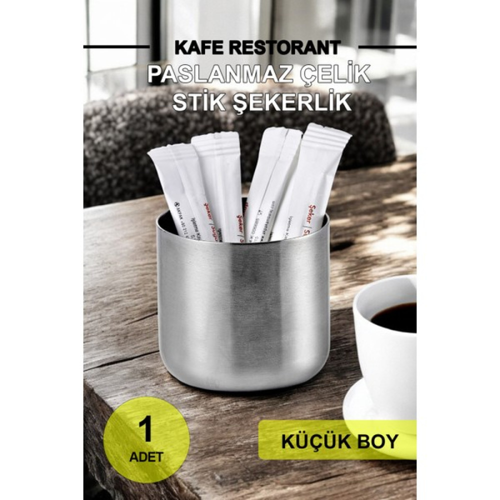Fithome Kafe Restorantlar Için Stik Stick Şekerlik Çubuk Şekerlik - 1 ADET - KÜÇÜK Kase Fiyatı