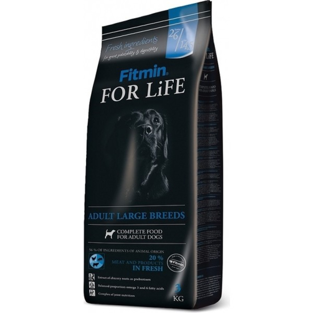Fitmin For Life %20 Taze Tavuk Etli Büyük Irk Yetişkin Köpek Maması 3 kg Evcil Hayvan Ürünleri Fiyatı