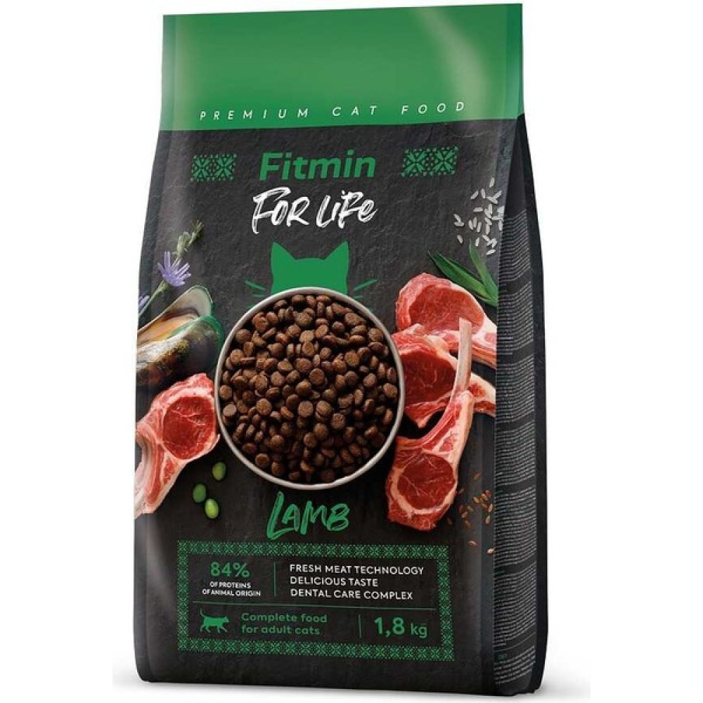 Fitmin For Life Adult Taze Kuzu Etli Yetişkin Kedi Maması 1,8 kg Evcil Hayvan Ürünleri Fiyatı