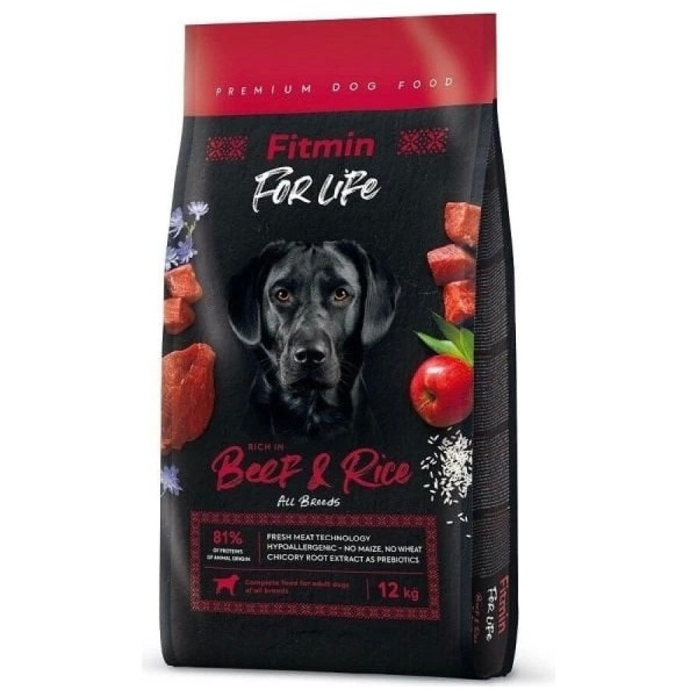 Fitmin For Life Sığır Etli ve Pirinçli Yetişkin Köpek Maması 12 kg Evcil Hayvan Ürünleri Fiyatı
