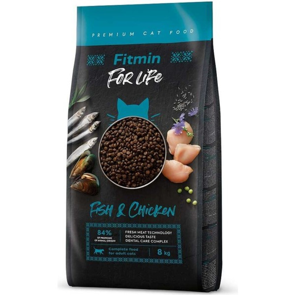 Fitmin Forlife Adult Fish&chicken 1,8 kg Yetişkin Kedi Maması Evcil Hayvan Ürünleri Fiyatı