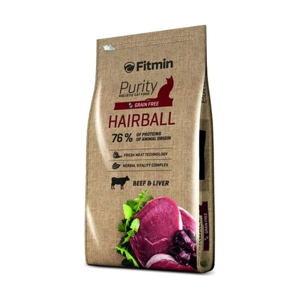 Fitmin Purity Hairball Sığır ve Ciğerli Tahılsız Yetişkin Kedi Maması 1,5Kg Evcil Hayvan Ürünleri Fiyatı