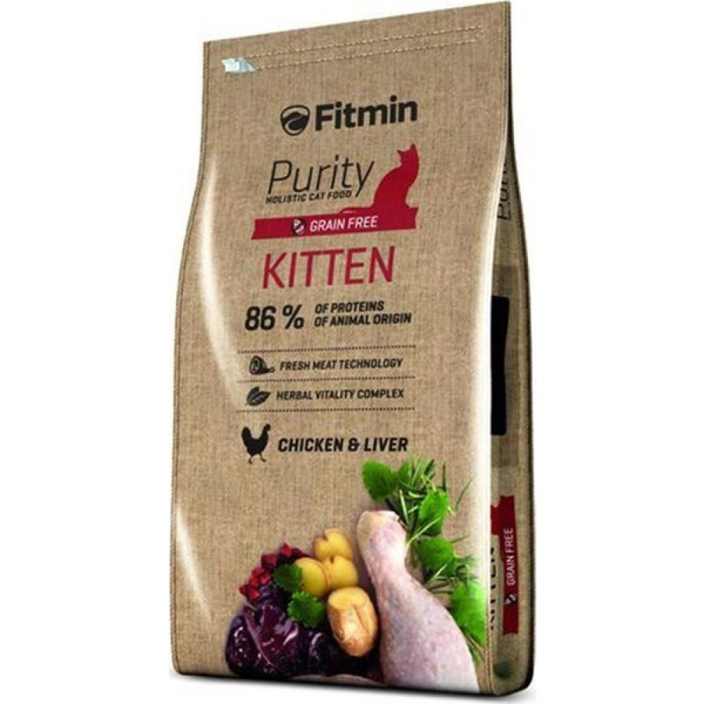 Fitmin Purity Kitten Tavuk ve Ciğerli Tahılsız Yavru Kedi Maması 10 kg Evcil Hayvan Ürünleri Fiyatı