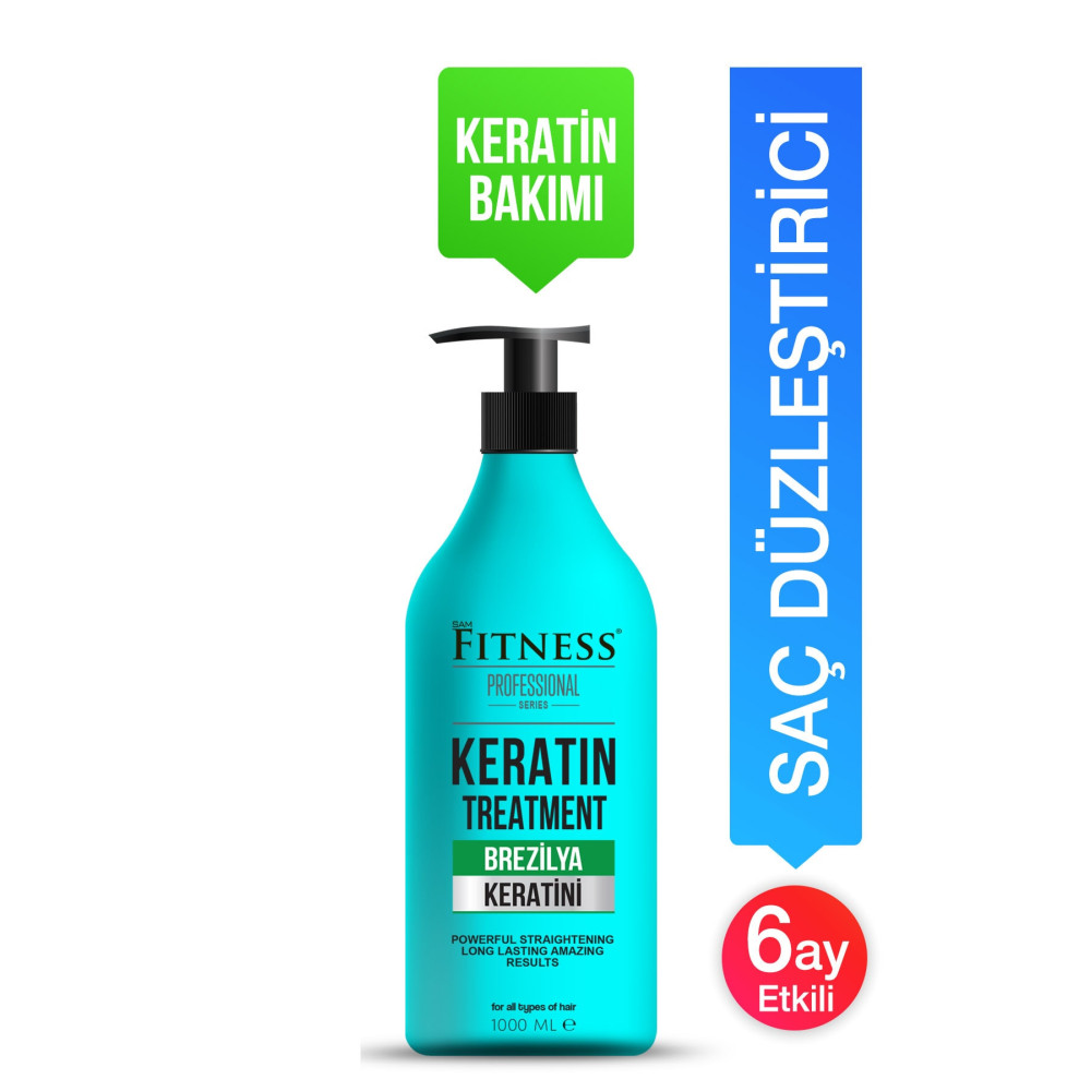 Fitness Professional Brezilya Fönü Keratin Bakımı 1000 ml Kalıcı Onarıcı Ve Saç Düzleştirici Şampuan ve Saç Kremi Fiyatı